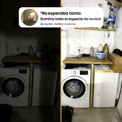 Linterna Frontal LED NEXORA 230°  Manos Libres, Visión Total